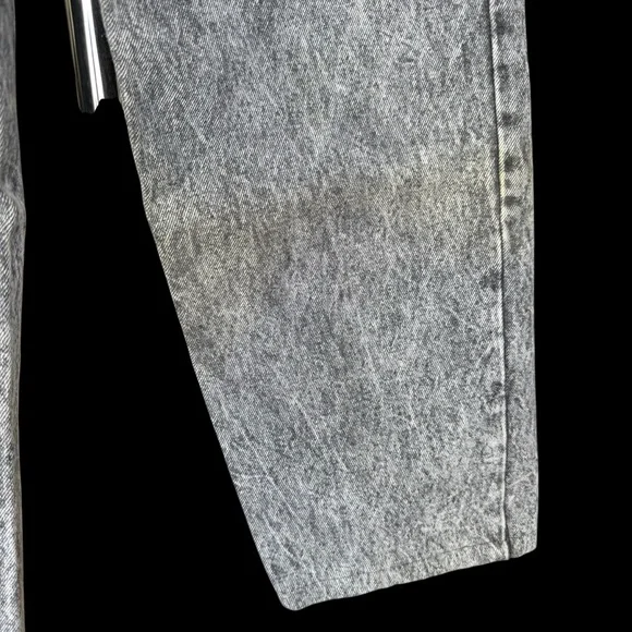 Vintage Levis Jeans Mens 34x34 (Fits 32x27) Gray Acid Wash 505 80s - Picture 8 of 12